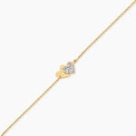Bracelet Zora Argent Dor&eacute; A L'Or 750/1000 - S&eacute;lection demoiselle d'honneur Femme | Histoire d&rsquo;Or