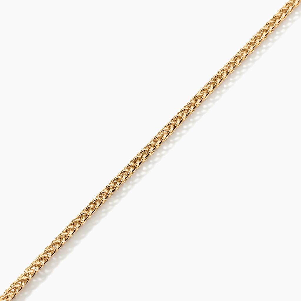 Bracelet Jany Maille Palmier Or Jaune - Bracelets maille Femme | Histoire d&rsquo;Or