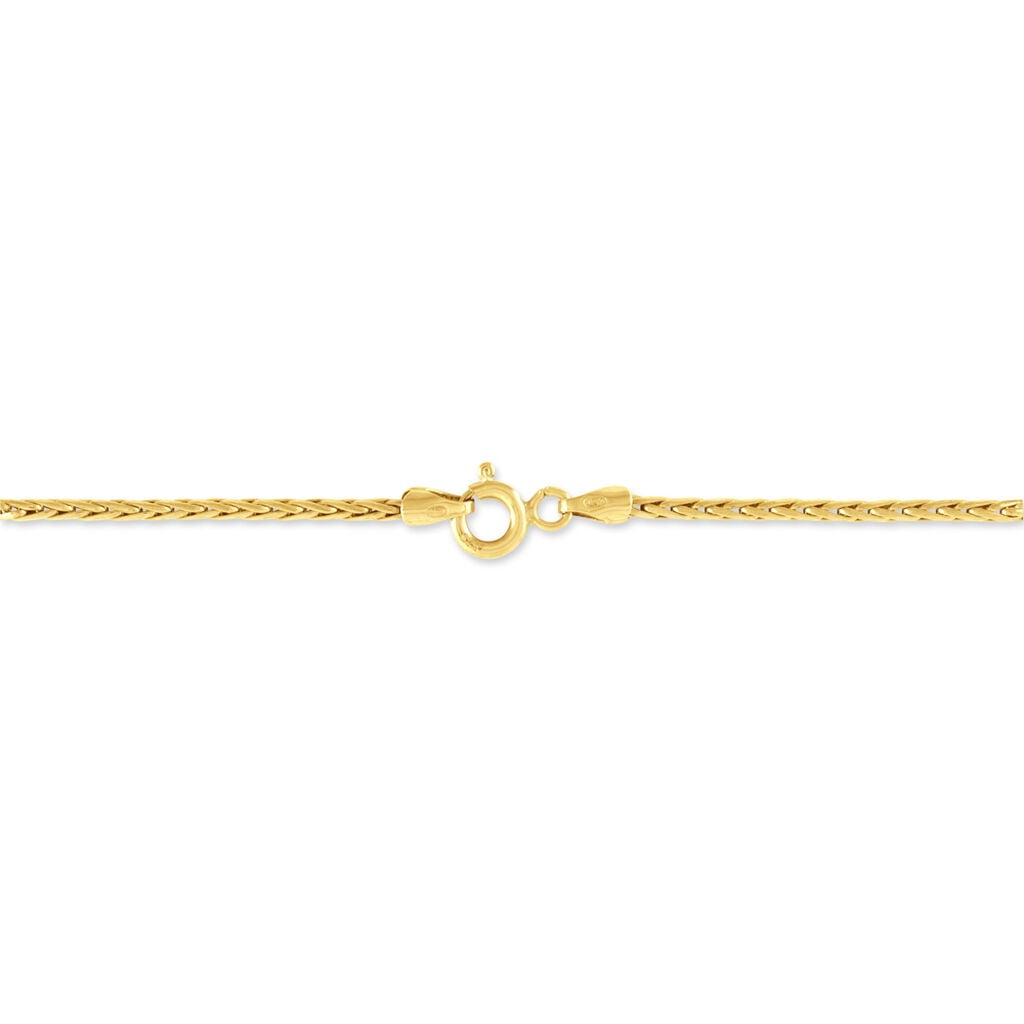 Bracelet Jany Maille Palmier Or Jaune - Bracelets maille Femme | Histoire d&rsquo;Or