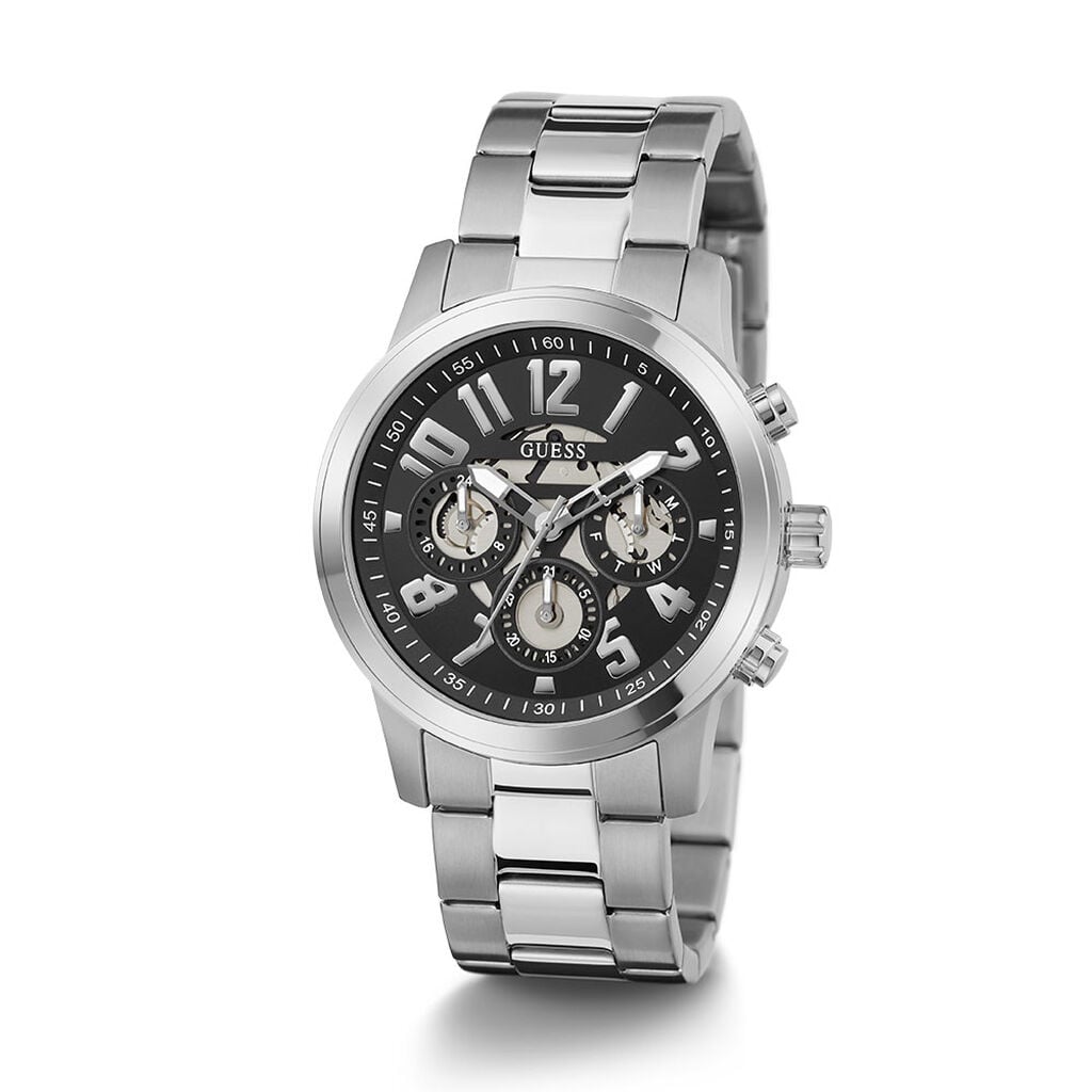 Montre Guess Parker Noir - Montres &eacute;tanches Homme | Histoire d&rsquo;Or