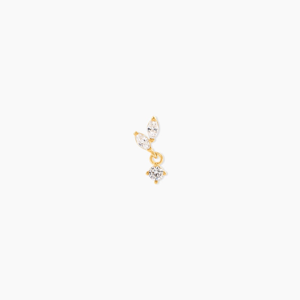 Piercing Fedot Or Jaune Oxyde De Zirconium - Piercings Femme | Histoire d&rsquo;Or