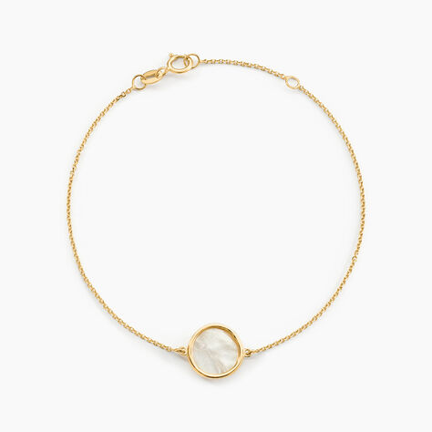 Bracelet Lucky Gems Or Jaune - Bracelets Medailles Femme | Histoire d&rsquo;Or