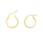 Cr&eacute;oles Cody Or Jaune - Boucles d'oreilles mini Femme | Histoire d&rsquo;Or