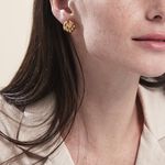 Boucles D'oreilles Or Jaune Verbena - Clous d'oreilles Femme | Histoire d&rsquo;Or