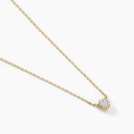 Collier Or Jaune Sofia Diamants - Bijoux Pierres Pr&eacute;cieuses Femme | Histoire d&rsquo;Or