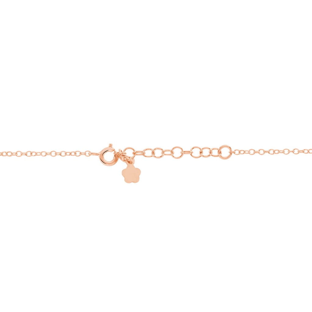 Bracelet Kim Argent Rose - Bracelets Anneaux Entrelaces Femme | Histoire d&rsquo;Or