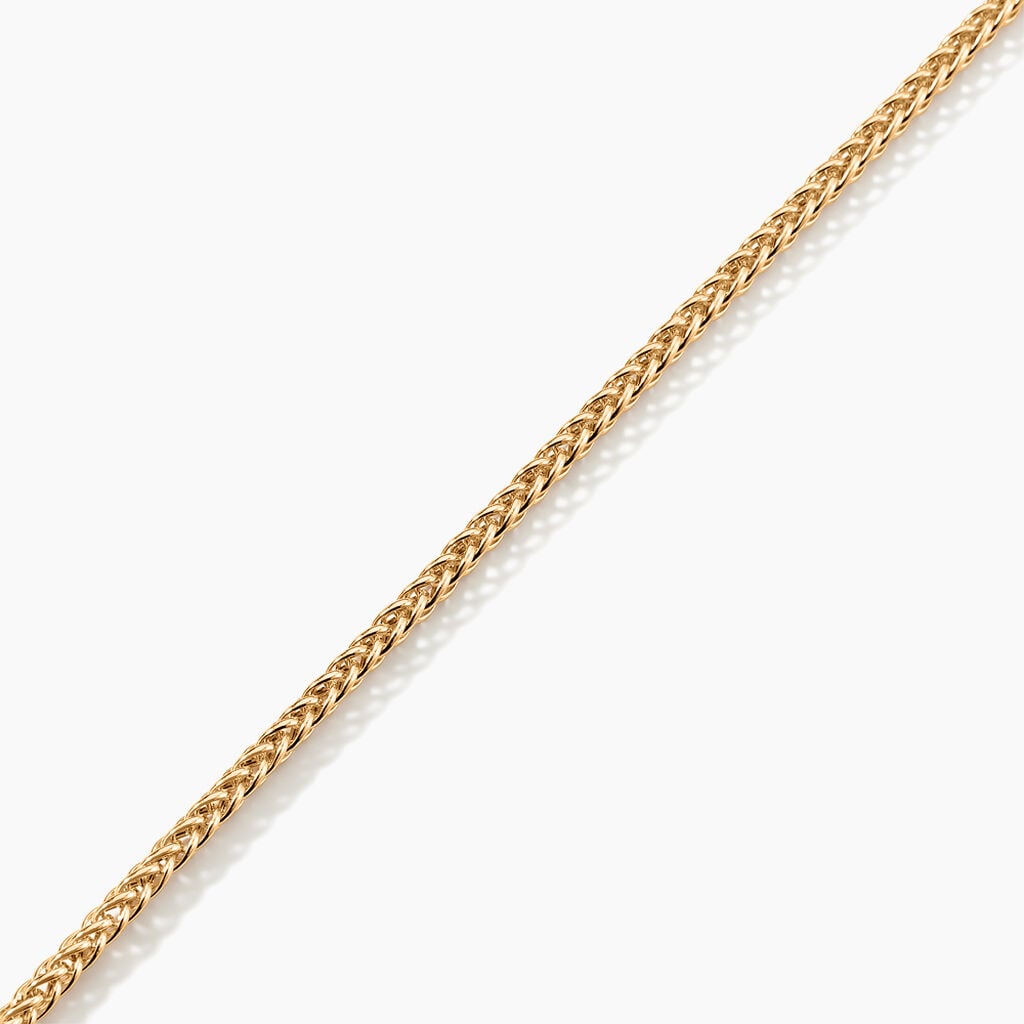 Bracelet Jany Maille Palmier Or Jaune - Bracelets maille Femme | Histoire d&rsquo;Or