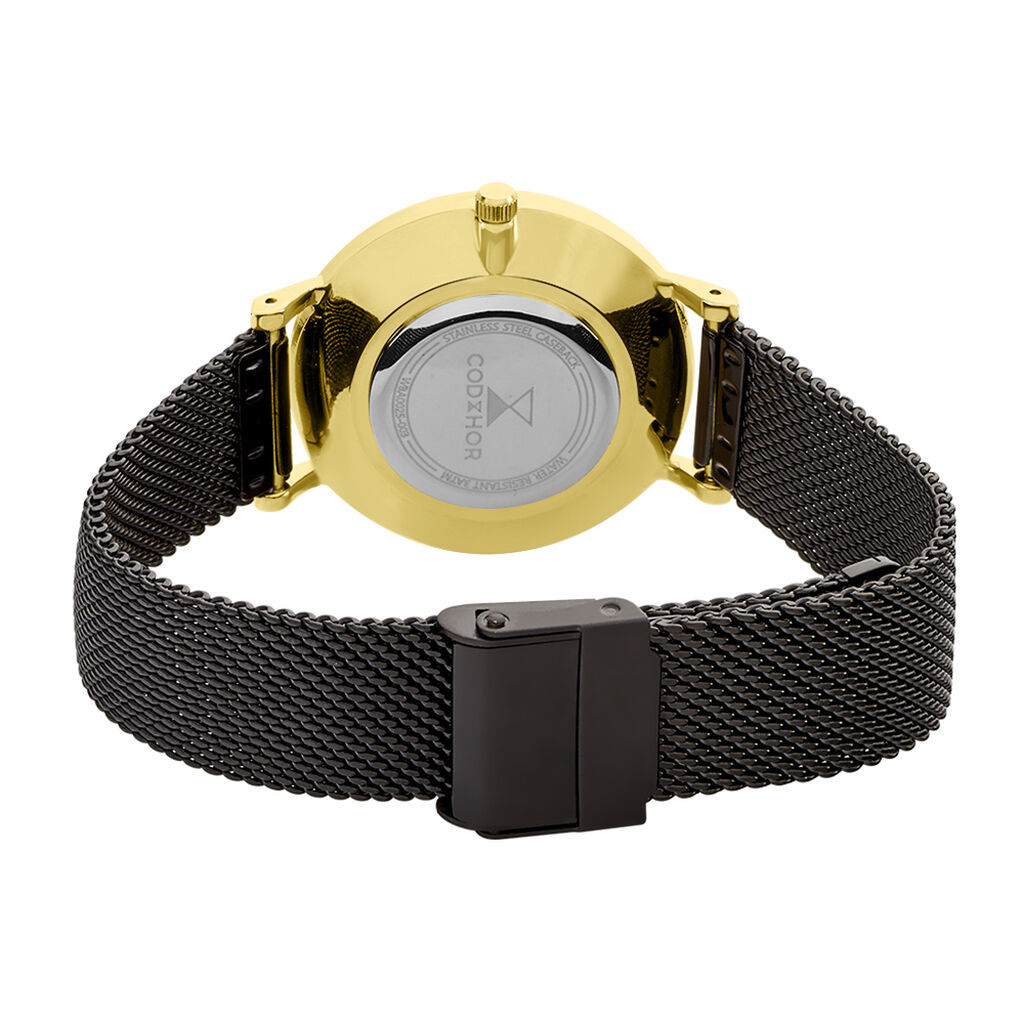Montre Codhor Cindy Noir - Montres &eacute;tanches Femme | Histoire d&rsquo;Or