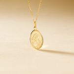 Pendentif Or Jaune Vierge A L'enfant - Pendentifs vierge Famille | Histoire d&rsquo;Or