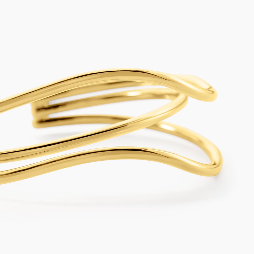 Bracelet Jonc Segalene Acier Jaune - Bracelets joncs Femme | Histoire d&rsquo;Or