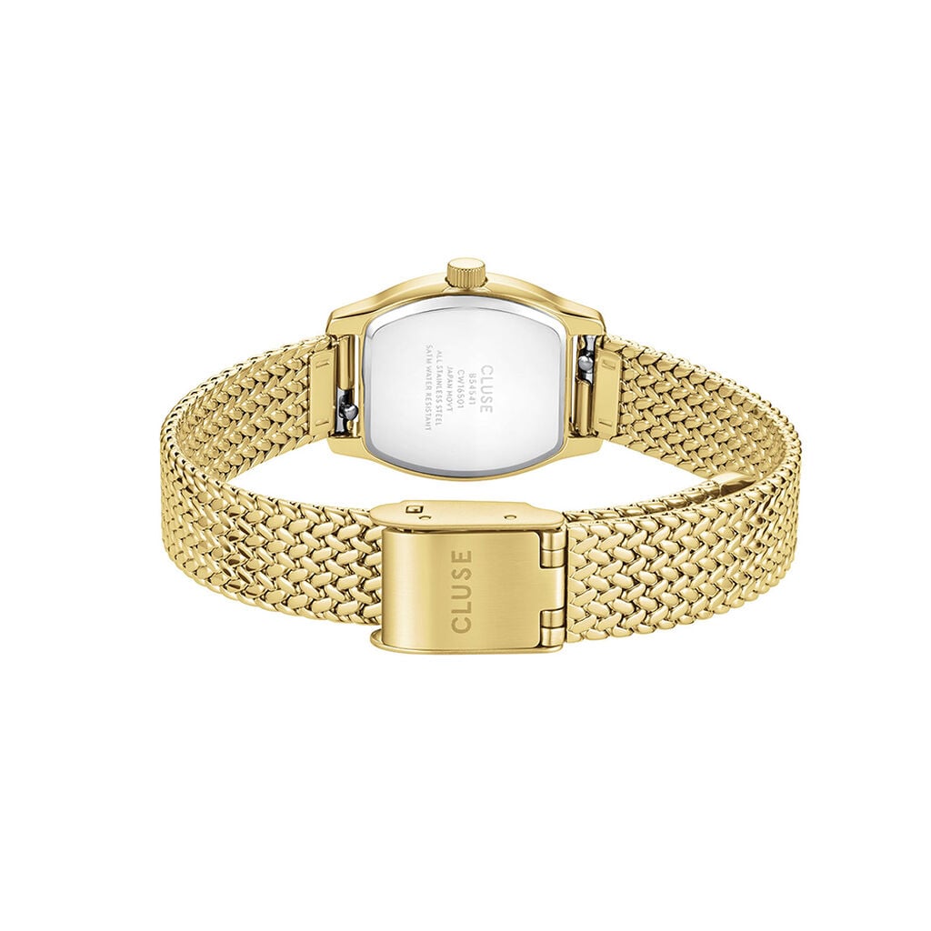 Montre Cluse Tonnette Mini Marron - Montres &eacute;tanches Femme | Histoire d&rsquo;Or
