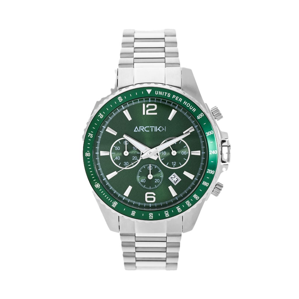Montre Arctik Acme Vert - Montres chronographes Homme | Histoire d&rsquo;Or