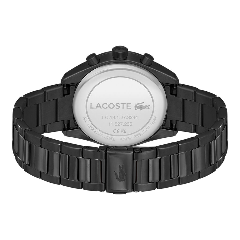 Montre Lacoste Boston Noir - Montres chronographes Homme | Histoire d&rsquo;Or