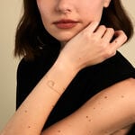 Bracelet Or Jaune Linaire - Bracelets Message Femme | Histoire d&rsquo;Or