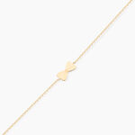 Bracelet Evonne Noeud Or Jaune - Anniversaire Enfant | Histoire d&rsquo;Or