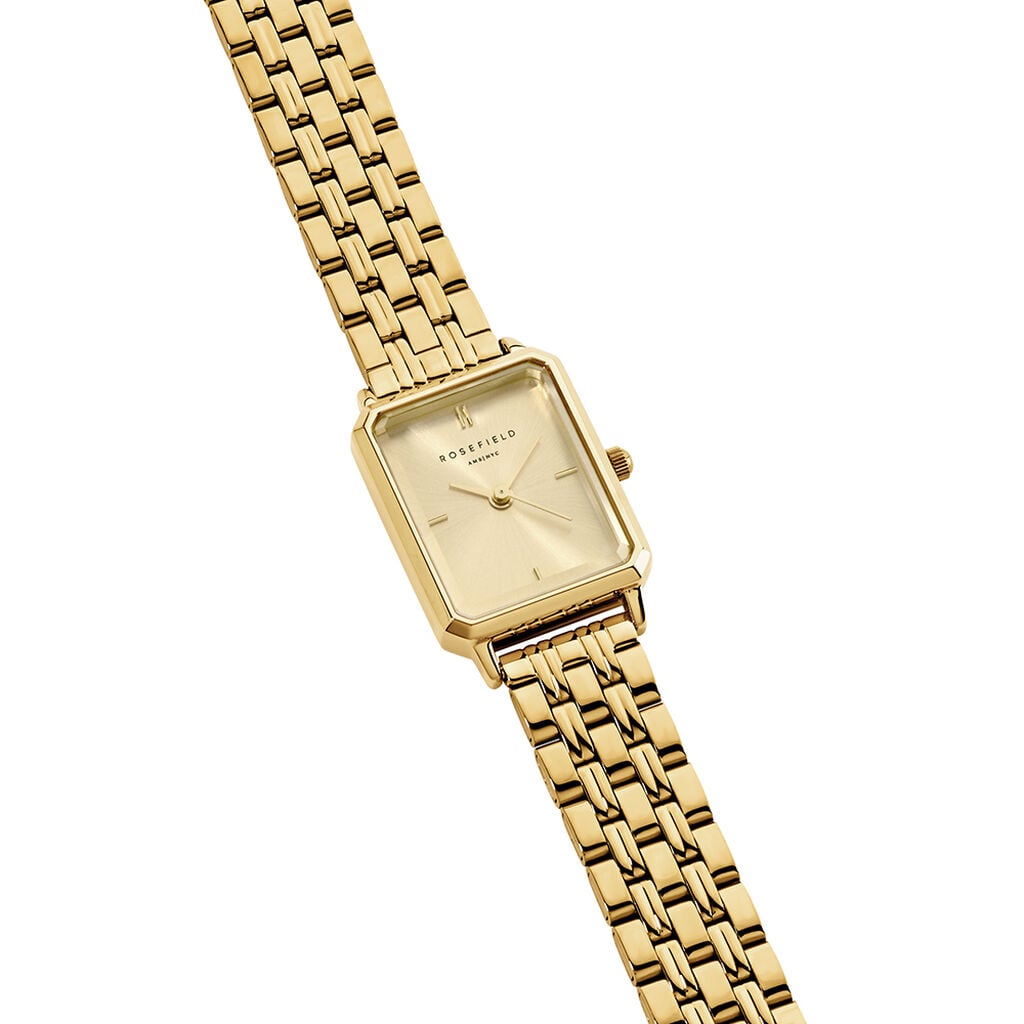 Montre Rosefield Octagon Xs Champagne - Montres &eacute;tanches Femme | Histoire d&rsquo;Or