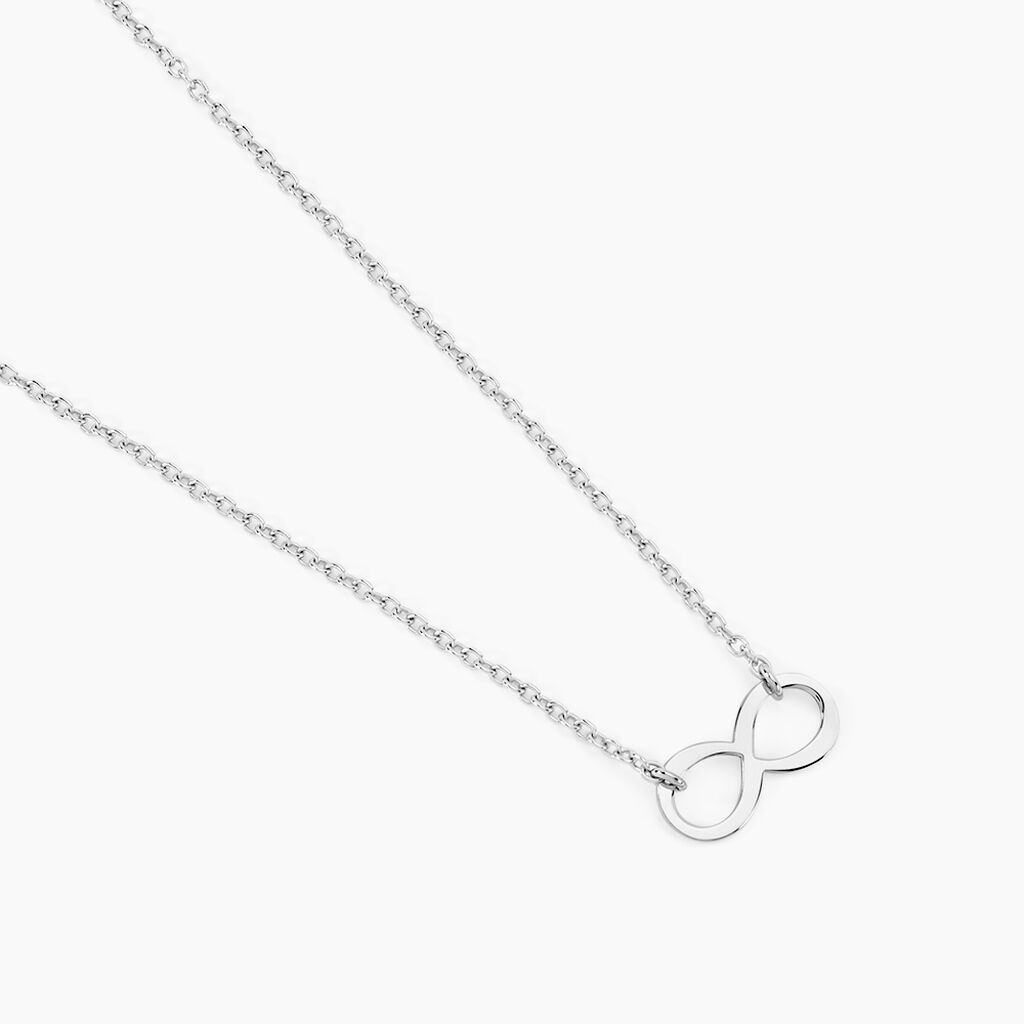 Collier Helsa Argent Blanc - Colliers fantaisie Femme | Histoire d&rsquo;Or