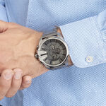 Montre Diesel Mega Chief Gris - Montres chronographes Homme | Histoire d&rsquo;Or