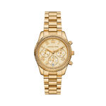 Montre Michael Kors Lexington Dor&eacute; - Montres chronographes Femme | Histoire d&rsquo;Or