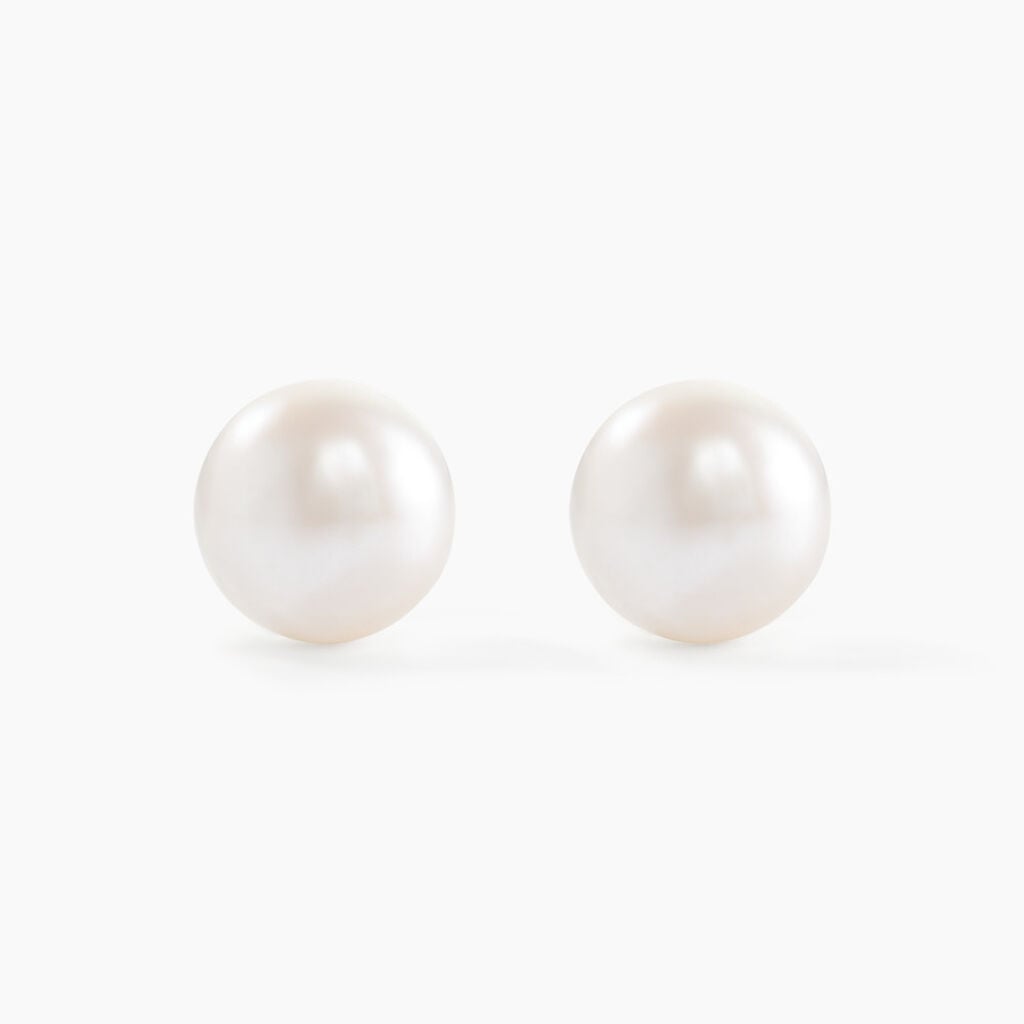 Boucles D'oreilles Puces Kesya  Or Jaune - Boucles d'oreilles mariage Femme | Histoire d&rsquo;Or