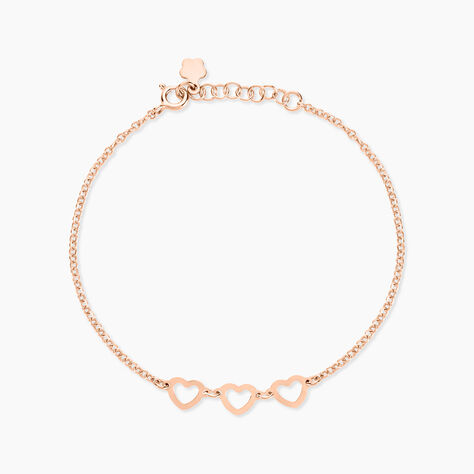 Bracelet Trinity Argent Rose - Bracelets fantaisie Femme | Histoire d&rsquo;Or