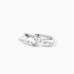 Cr&eacute;oles Eclat d'Aurore Argent Blanc Oxyde De Zirconium - Cr&eacute;oles fantaisie Femme | Histoire d&rsquo;Or