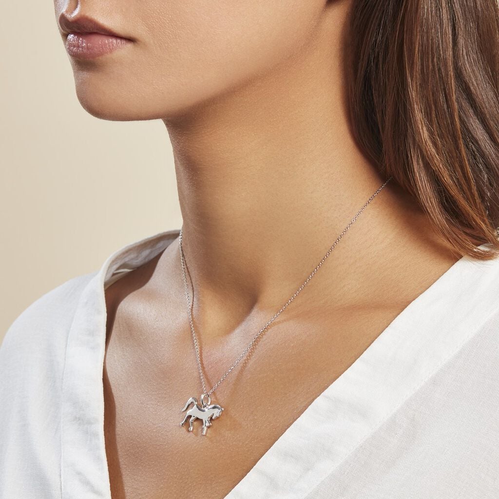 Pendentif Matahina Argent Blanc - Pendentifs Famille | Histoire d&rsquo;Or
