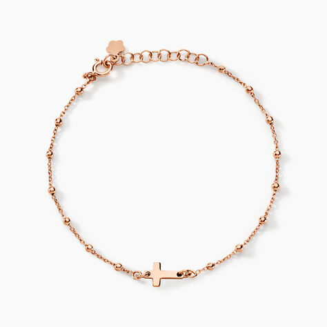 Bracelet Opale Argent Rose - Bracelets Chretiens Femme | Histoire d&rsquo;Or