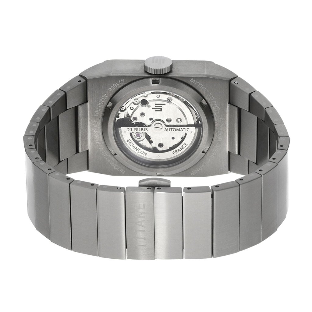 Montre Lip Mythic Noir - Montres m&eacute;caniques Homme | Histoire d&rsquo;Or