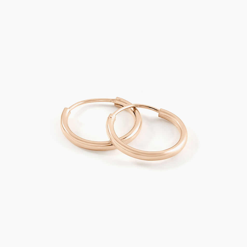 Cr&eacute;oles Argent Rose Olympia - Cr&eacute;oles fantaisie Femme | Histoire d&rsquo;Or