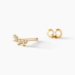 Piercing D'oreille Unitaire Marcus Or Jaune Oxyde De Zirconium - Piercings Femme | Histoire d&rsquo;Or