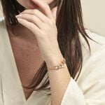 Bracelet Or Bicolore Acanthus - Bracelets maille Femme | Histoire d&rsquo;Or