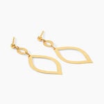 Boucles D'Oreilles Pendantes Genghis Or Jaune - Boucles d'oreilles 18 carats Femme | Histoire d&rsquo;Or