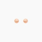 Boucles D'oreilles Puces Virgie Argent Rose - Boucles d'oreilles fantaisie Femme | Histoire d&rsquo;Or