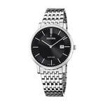 Montre Festina Swiss Made 39 Noir - Montres suisses Homme | Histoire d&rsquo;Or