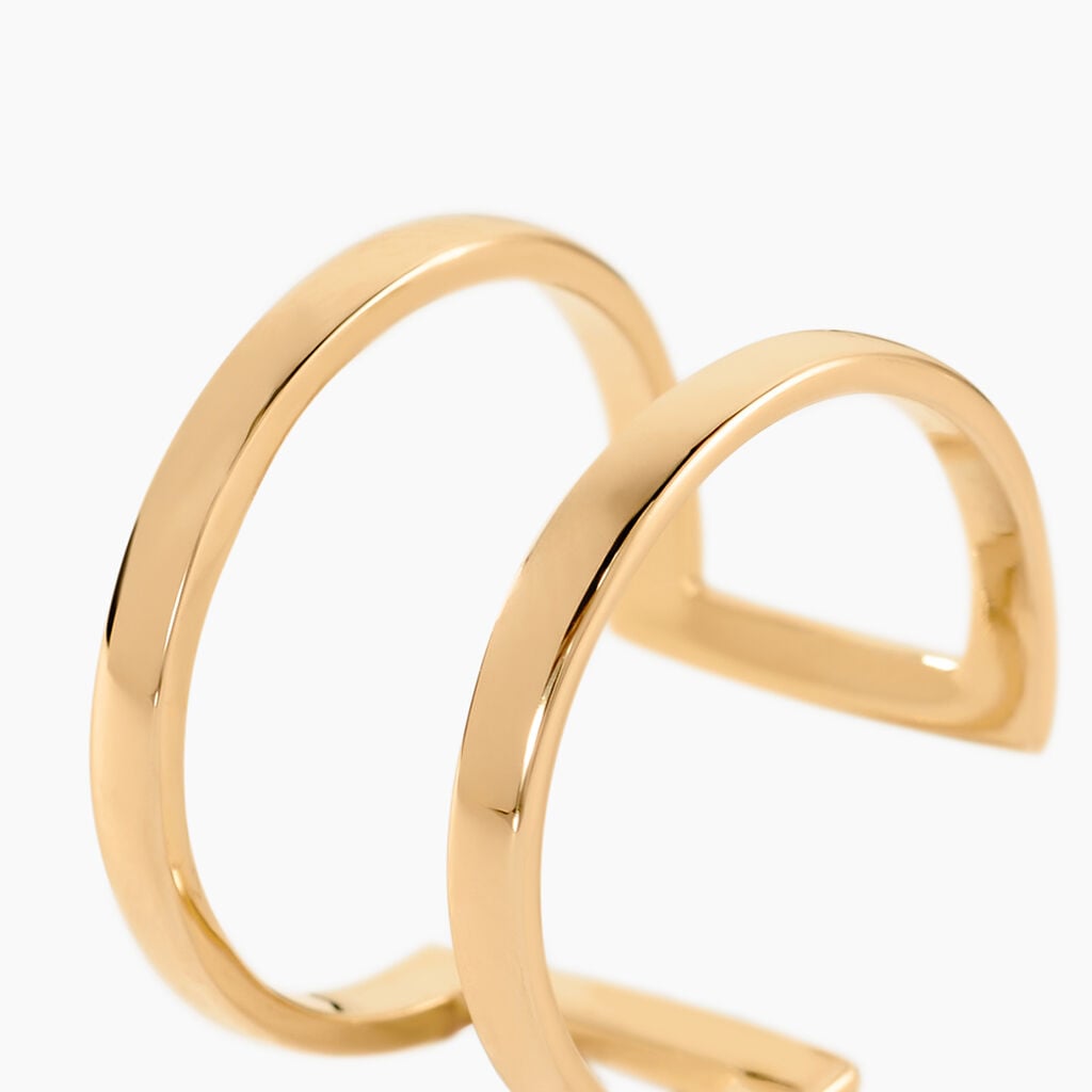 Bague Jennyfera Plaqu&eacute; Or Jaune - Bagues fantaisie Femme | Histoire d&rsquo;Or
