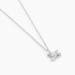 Collier Amalthee Argent Blanc Oxyde De Zirconium - Colliers fantaisie Femme | Histoire d&rsquo;Or