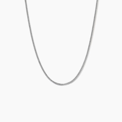 Collier Maille Argent Casper - Chaines Homme | Histoire d&rsquo;Or