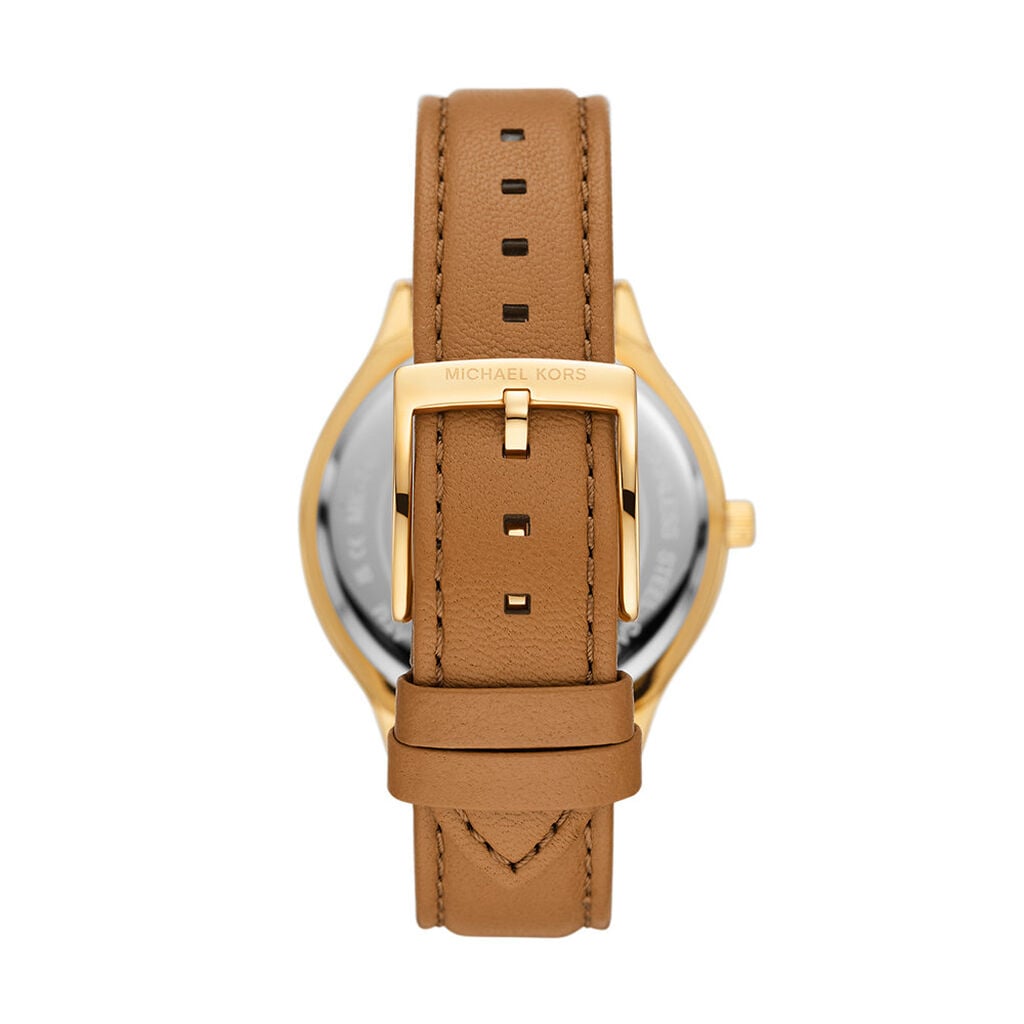 Montre Michael Kors Slim Runway Blanc - Montres &eacute;tanches Femme | Histoire d&rsquo;Or