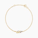 Bracelet Palmiro Or Jaune Diamant - Bracelets Boheme Femme | Histoire d&rsquo;Or