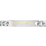 Bracelet Jourdan Acier Gris - Bracelets fantaisie Homme | Histoire d&rsquo;Or