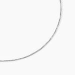 Cha&icirc;ne Alyze Argent Blanc - Chaines Femme | Histoire d&rsquo;Or