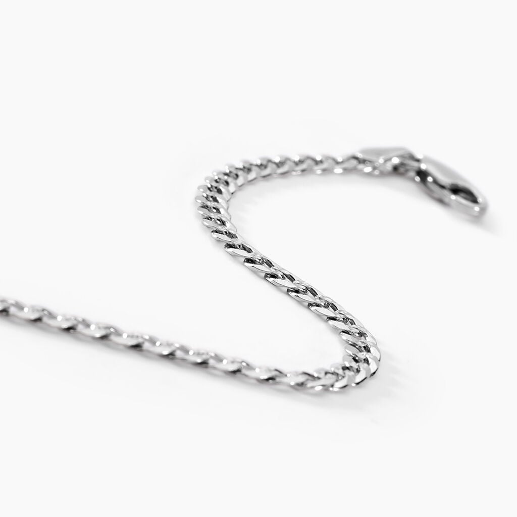 Bracelet Maille Nohane Argent Blanc - Bracelets fantaisie Femme | Histoire d&rsquo;Or