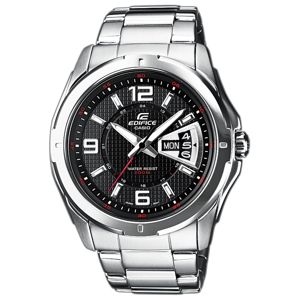 Montre Casio Edifice Noir - Montres &eacute;tanches Homme | Histoire d&rsquo;Or