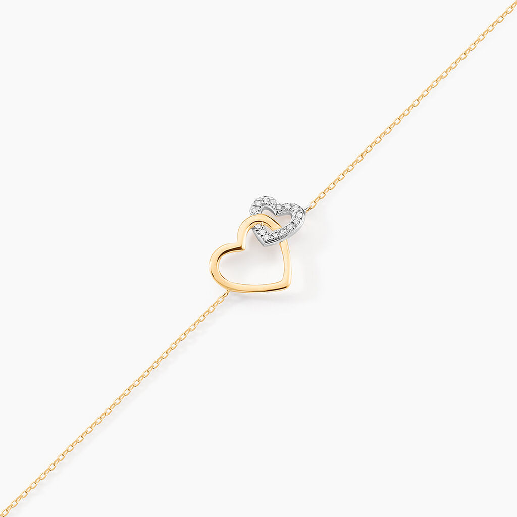 Bracelet Humberta Or Jaune Diamant - Bracelets Pierre Femme | Histoire d&rsquo;Or