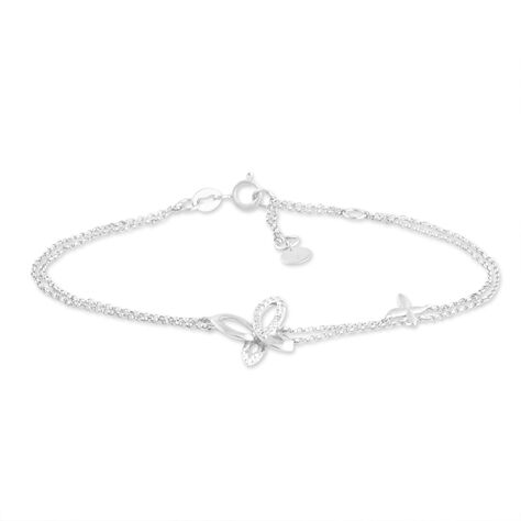 Bracelet Anahi Or Blanc Diamant - Bracelets Pierre Femme | Histoire d&rsquo;Or