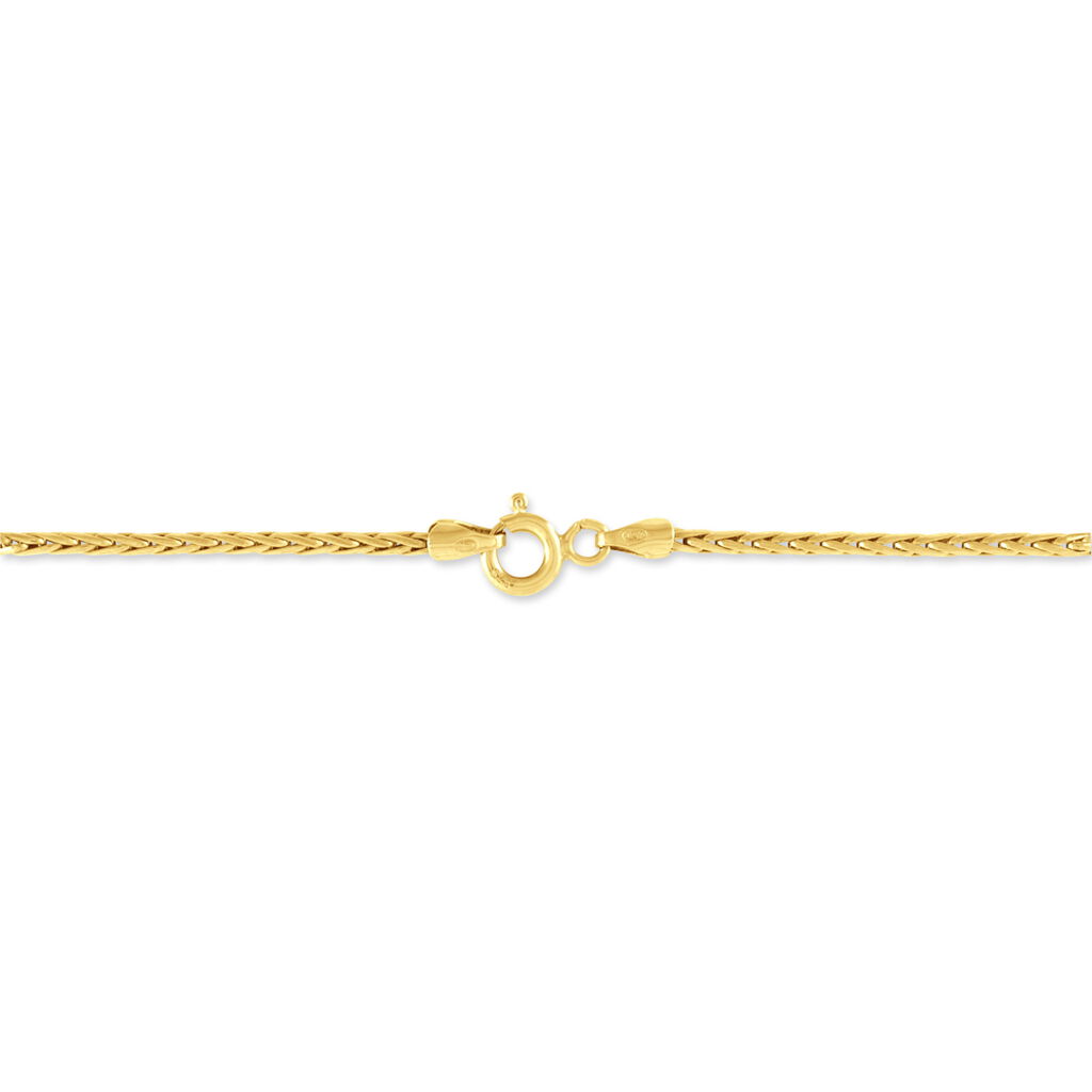 Bracelet Jany Maille Palmier Or Jaune - Bracelets maille Femme | Histoire d&rsquo;Or