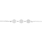 Bracelet Poenui Argent Blanc - Bracelets Breloques Femme | Histoire d&rsquo;Or