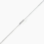 Bracelet Jonc Aprhodisia Blanc Diamant Blanc - Bracelets Pierre Femme | Histoire d&rsquo;Or