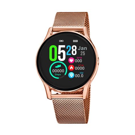 Coffret De Montre Lotus Connect&eacute;e Smartwach Noir - Montres tactiles Femme | Histoire d&rsquo;Or